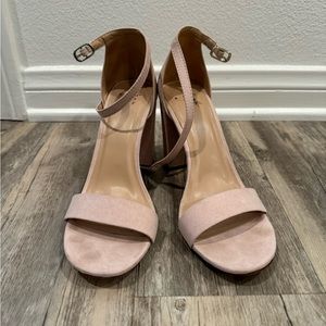 Blush heels